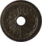 Ekena Millwork Raymond Medallion (Canopies up to 5 1/8"), 18 1/8"OD 3 5/8"ID x 1 1/8"P, Stone Hearth Crackle CM18RASHC - alternate 1